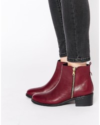 Oasis Zip Detail Ankle Boots