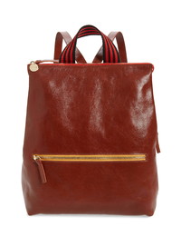 Clare V. Remi Leather Backpack