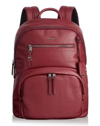 Tumi Voyager Hagen Leather Backpack