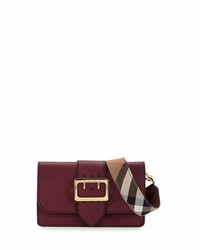 Burberry Buckle Small Leather Shoulder Bag