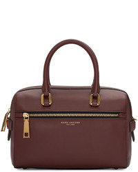 Marc Jacobs Burgundy West End Small Bauletto Bag