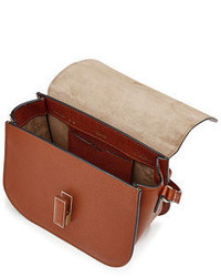 Valextra Iside Leather Shoulder Bag