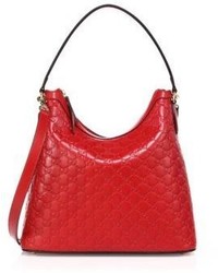 Gucci Linea A Leather Shoulder Bag