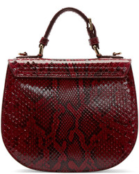 Dolce & Gabbana Red Python Monica Bag