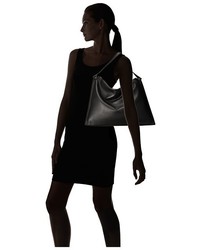Ecco Sculptured Shoulder Bag Shoulder Handbags