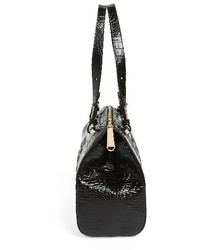 Brahmin Small Alice Melbourne Leather Satchel Black