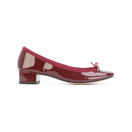 Juliane Red Patent Bow Low Heel … curated on LTK