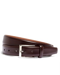 Brooks Brothers Silver Buckle Leather Dress Belt