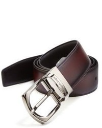 Ermenegildo Zegna Calf Leather Belt