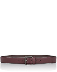 Barneys New York Grained Leather Belt