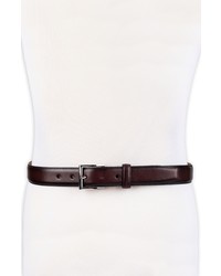 Cole Haan Gramercy Leather Belt In Cordovan At Nordstrom