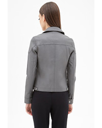 Forever 21 Faux Leather Moto Jacket