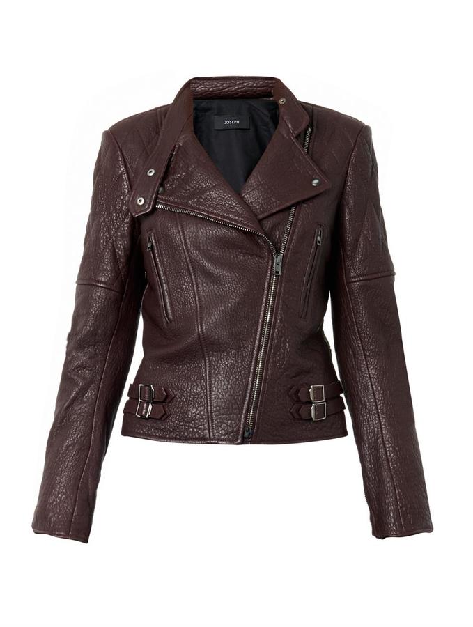 Joseph Bubble Leather Biker Jacket | Where to buy & how to wear