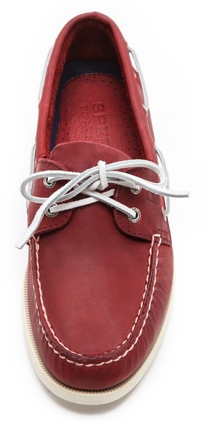 Sperry Ao Classic Boat Shoes On White Sole, $85 | East Dane 