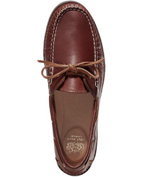 Cole Haan Connery Leather Boat Shoe Barley
