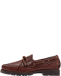 Cole Haan Connery Leather Boat Shoe Barley