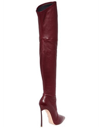 Casadei 120mm Blade Stretch Leather Boots
