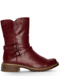 Wanted Burgundy Mounty Short Boots