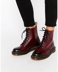 Dr. Martens Dr Martens Pascal Cherry Red 8 Eye Boots