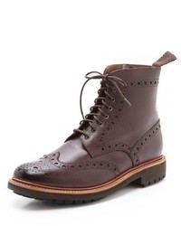 Grenson Fred C Boots With Commando Sole
