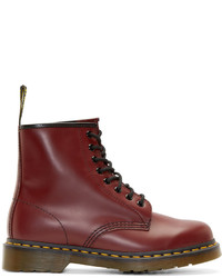 Dr. Martens Red 8 Eye 1460 Boots