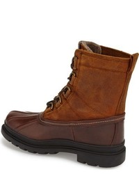 Frye Riley D Ring Waterproof Boot With Genuine Shearling Insole
