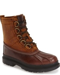 Frye Riley D Ring Waterproof Boot With Genuine Shearling Insole