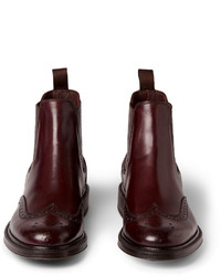 Brioni Beatle Leather Boots