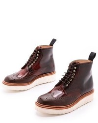 Grenson G Lab Brogue Boots For East Dane