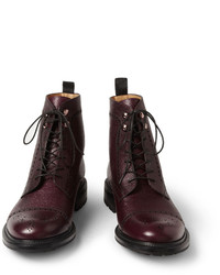 Okeeffe Felix Leather Brogue Boots