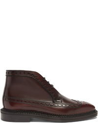 Burberry Wilmont Leather Brogue Boots