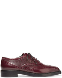 Burgundy Leather Brogues