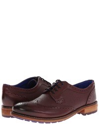 Burgundy Leather Brogues