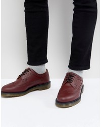 Dr. Martens 3989 Brogues In Cherry Red
