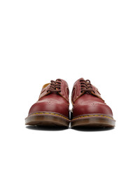 Dr. Martens Burgundy Made In England 3989 Brogues