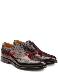 Church's Glossy Leather Brogues