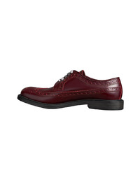 Burberry Leather Brogues With Painted