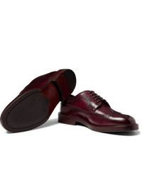 Brunello Cucinelli Polished Leather Longwing Brogues