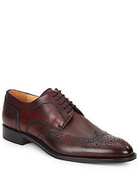 Saks Fifth Avenue Leather Wingtip Shoes