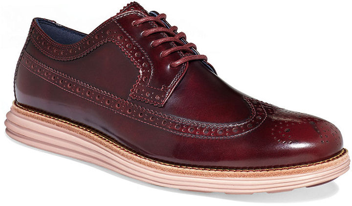Cole Haan Shoes Lunar Wing Tip Oxfords 