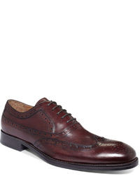 Johnston & Murphy Tyndall Wing Tip Lace Up Shoes