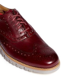 Cole Haan Zerogrand Leather Oxfords 