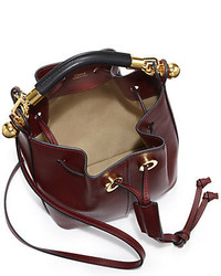 Chloé Gala Small Leather Bucket Bag