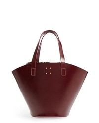 Trademark Large Leather Bucket Bag