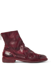 Guidi Burnished Leather Boots