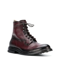 Officine Creative Distressed Ankle Boots