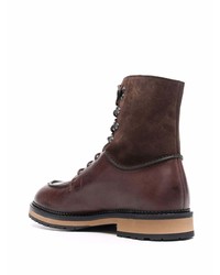 Tod's Lace Up Leather Boots