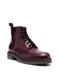 Common Projects Number Motif Combat Boots
