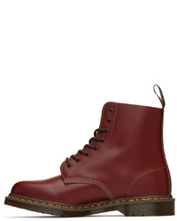 Dr. Martens Red Made In England 1460 Vintage Boots