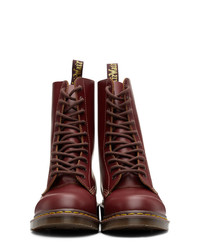 Dr. Martens Red Made In England Vintage 1490 Boots